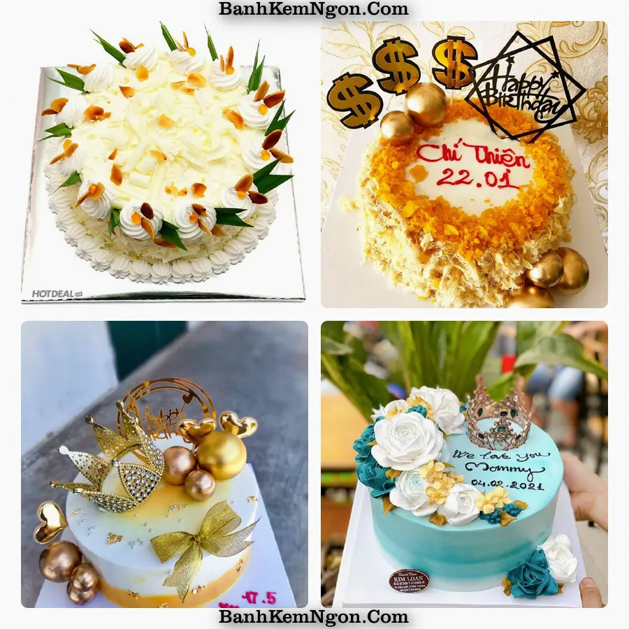 Mẫu bánh kem cho Xã Thư Vũ - Tỉnh Hưng Yên
