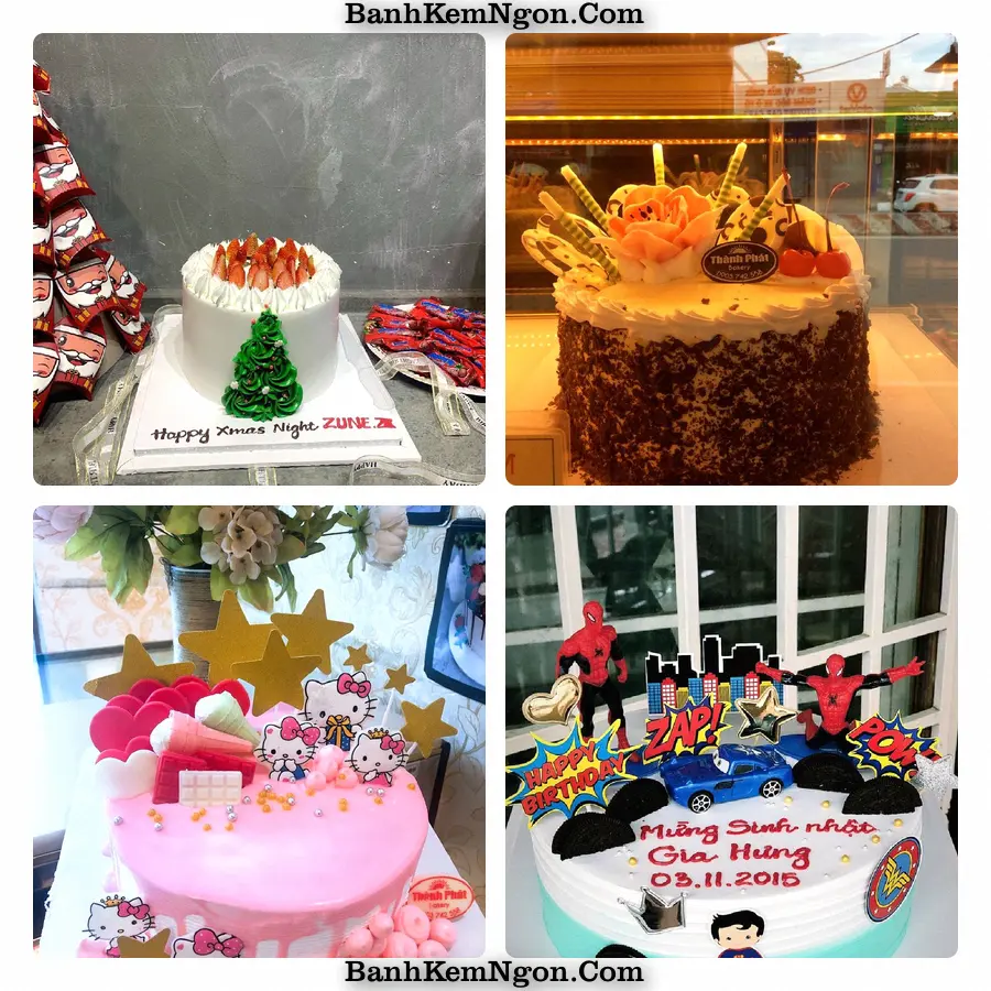 Mẫu bánh kem cho Xã Tiên La - Tỉnh Hưng Yên