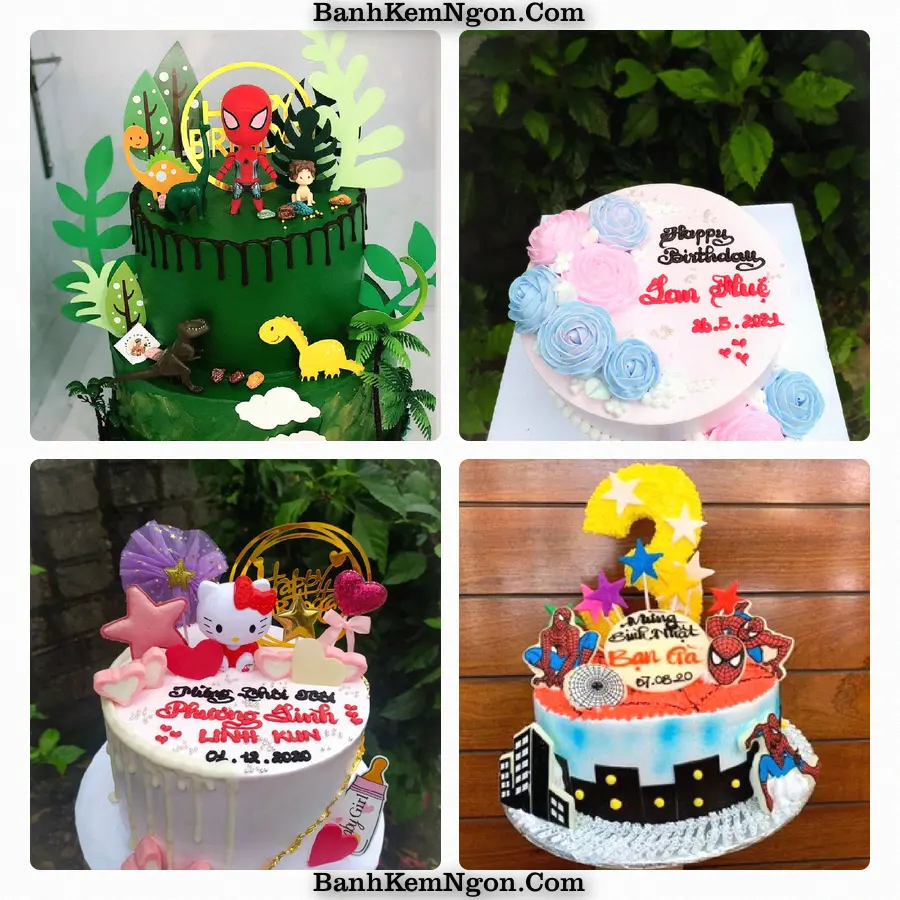 Mẫu bánh kem cho Xã Vũ Tiên - Tỉnh Hưng Yên