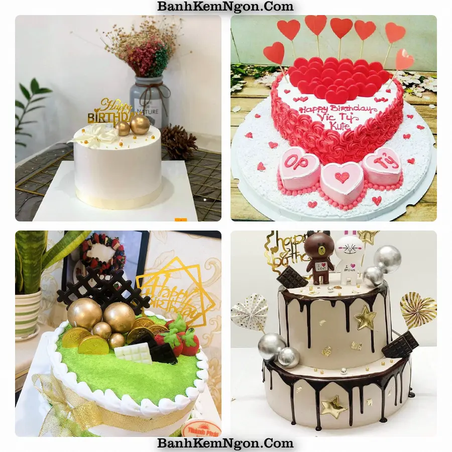 Mẫu bánh kem cho Xã Ý Yên, Tỉnh Ninh Bình – hương vị thật sự hợp với người sẽ dùng bánh