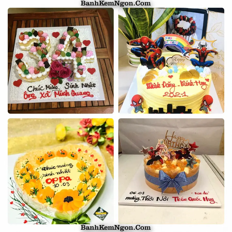 Bánh kem đặt theo yêu cầu tại Khánh Vĩnh, Huyện Khánh Vĩnh
