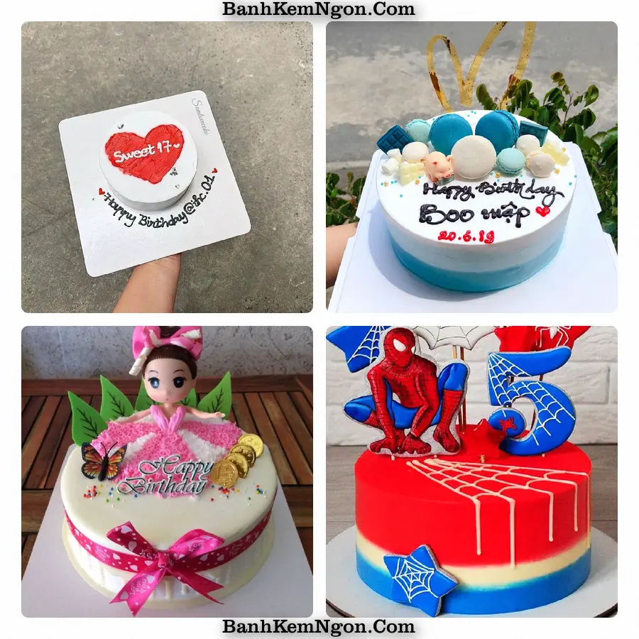Mẫu bánh kem cho Thới Lai