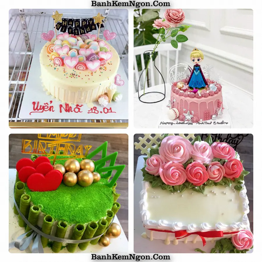 Mẫu bánh kem cho Phong Điền