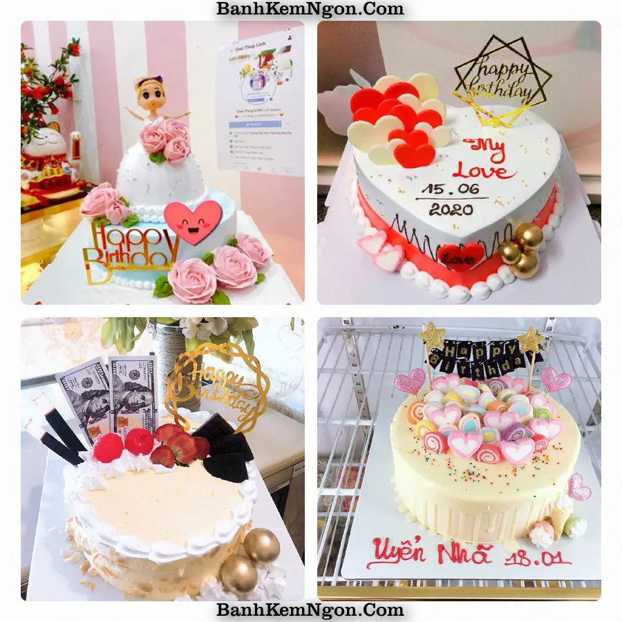 Mẫu bánh kem cho Thứ Ba