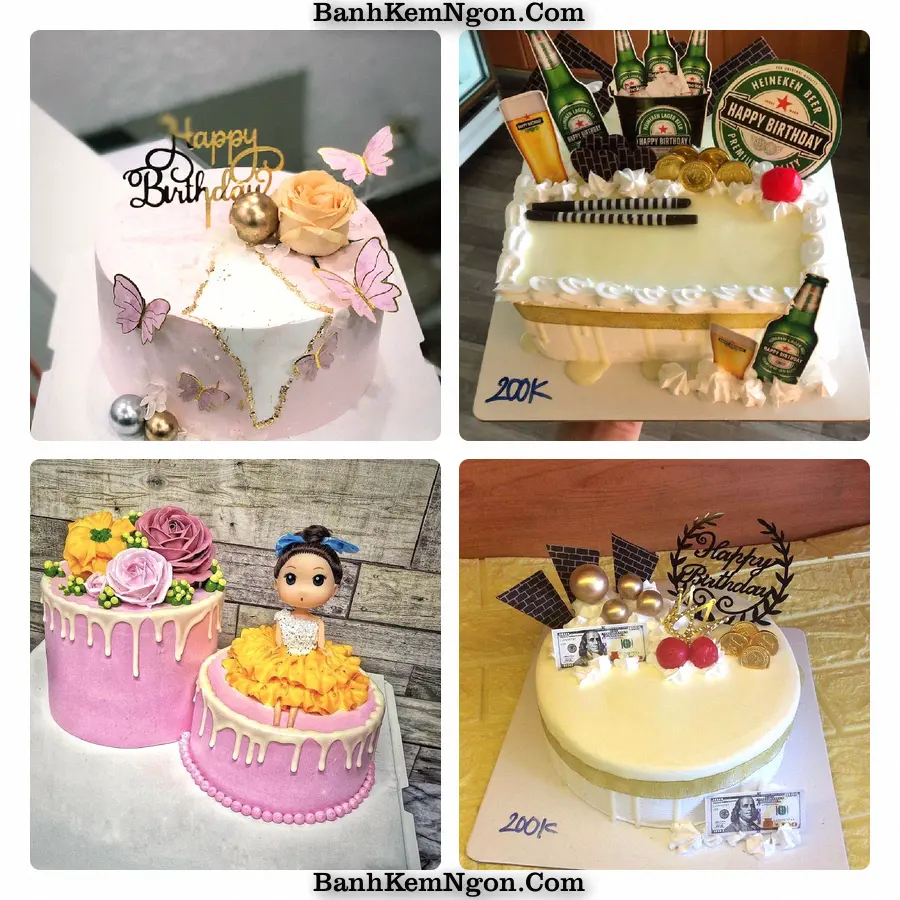 Mẫu bánh kem cho Núi Sập