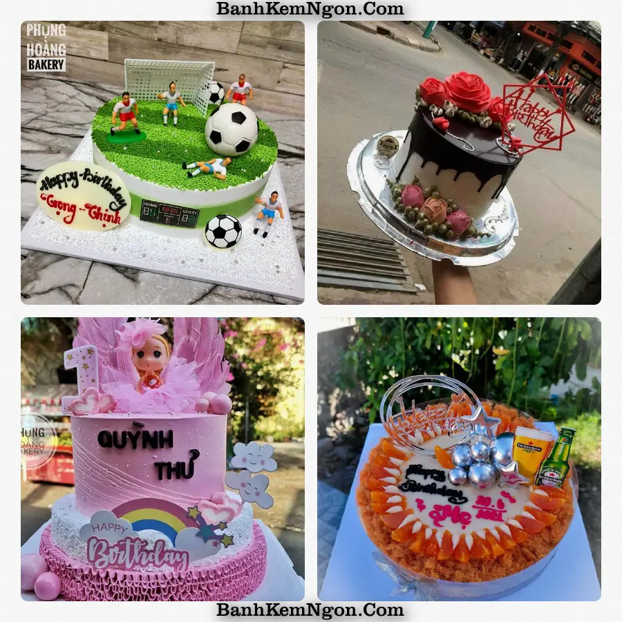 Tiệm bánh kem tại Chợ Mới - Huyện Chợ Mới