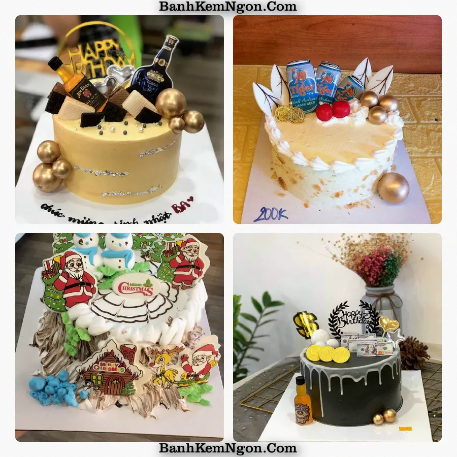 Mẫu bánh kem cho An Châu