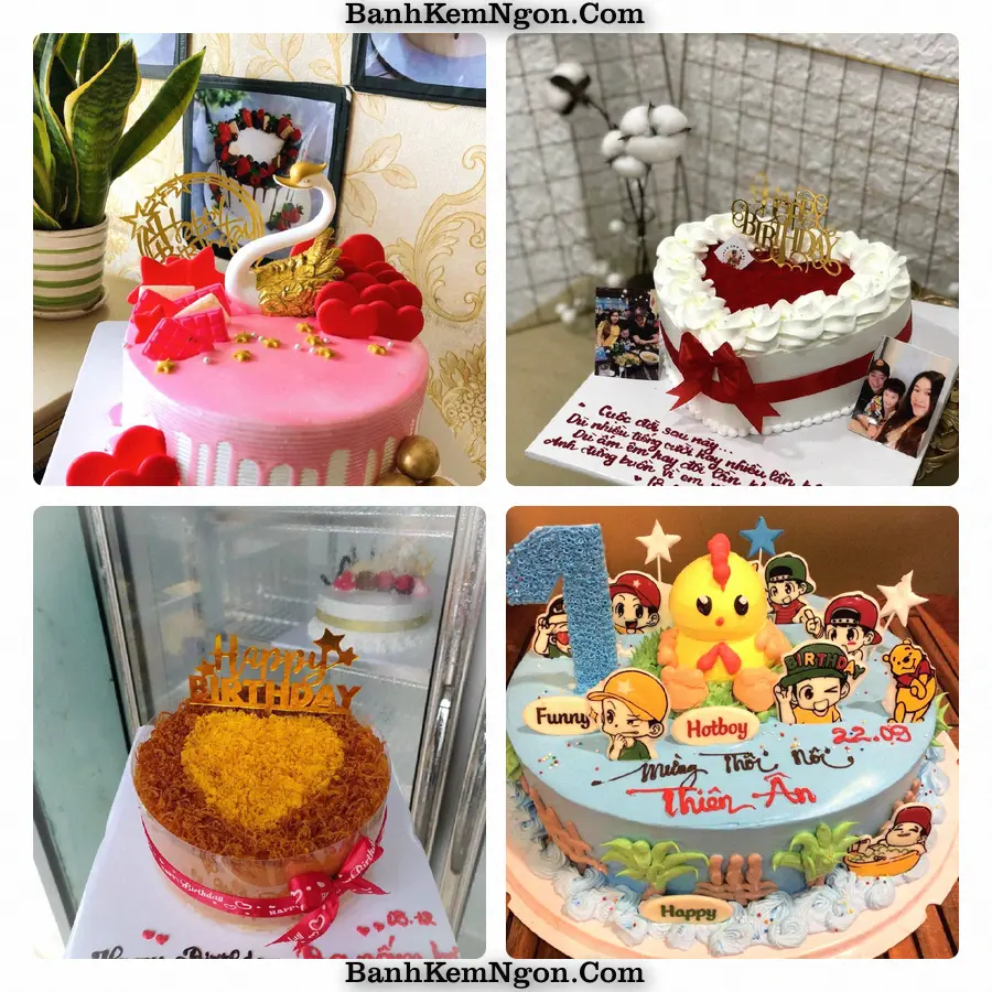 Mẫu bánh kem cho Phú Mỹ