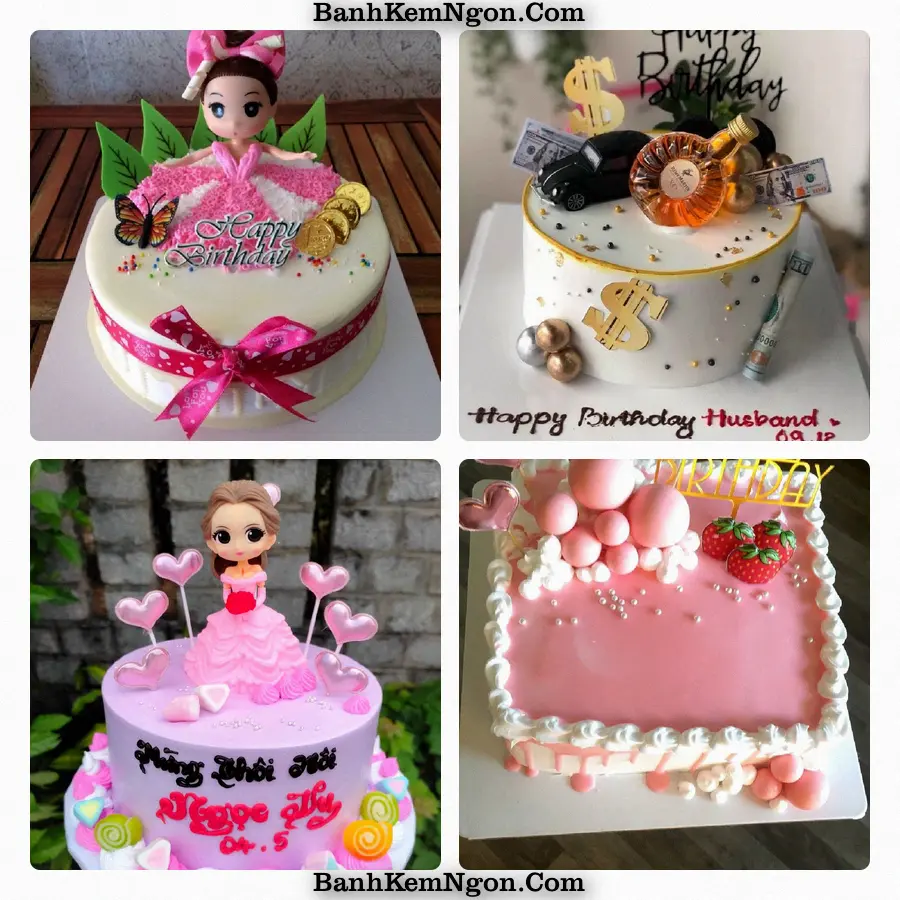 Mẫu bánh kem cho Tân Quới
