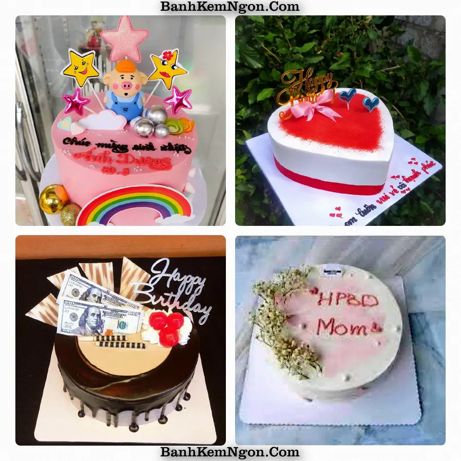 Mẫu bánh kem cho Càng Long