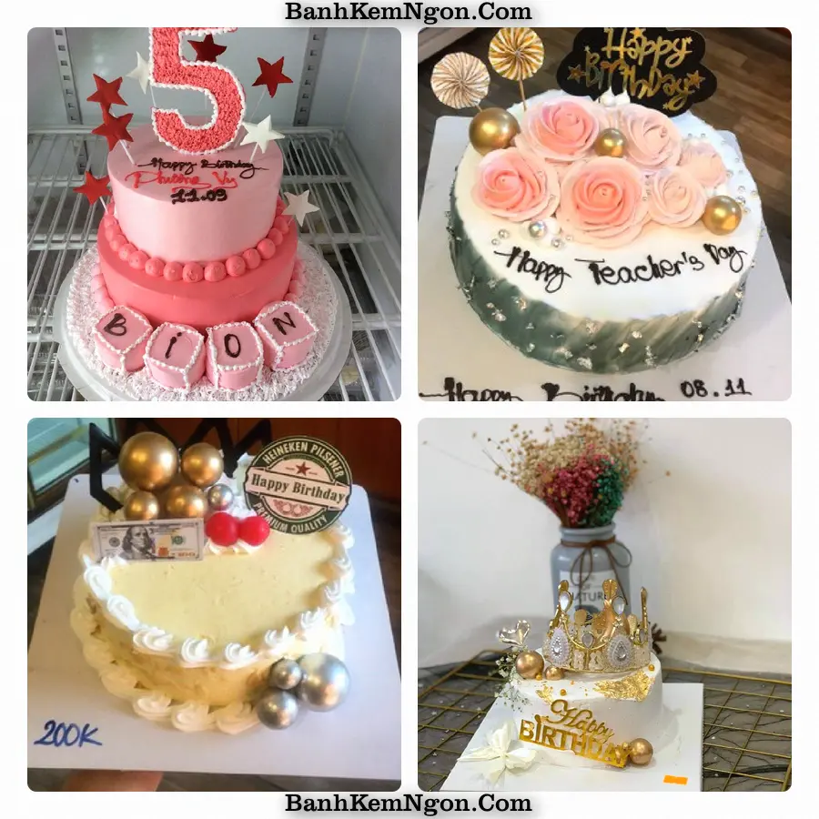 Bánh kem cho dịp mừng tại Ngã Năm - Sóc Trăng