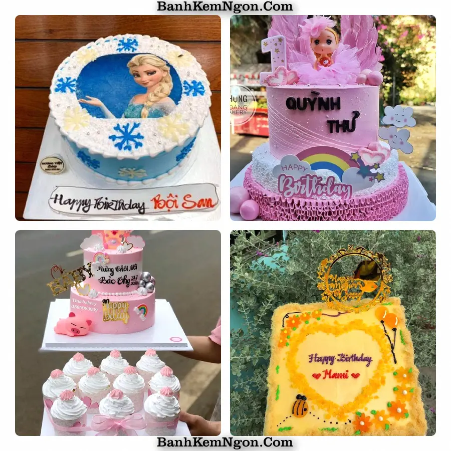 Bánh kem cho dịp mừng tại Phường Cầu Ông Lãnh