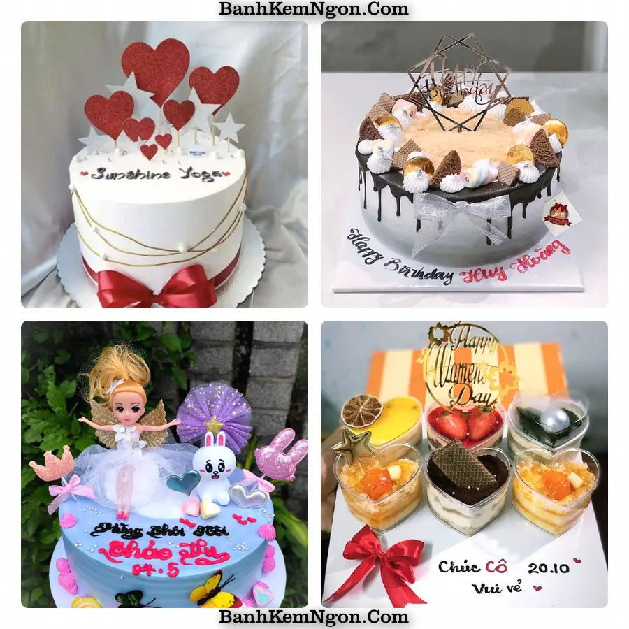 Bánh kem cho dịp mừng tại Phường Đông Hòa