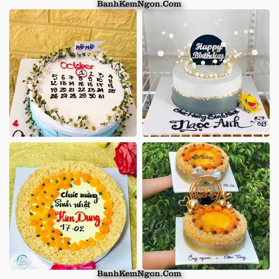 Bánh kem cho dịp mừng tại Phường Gia Định