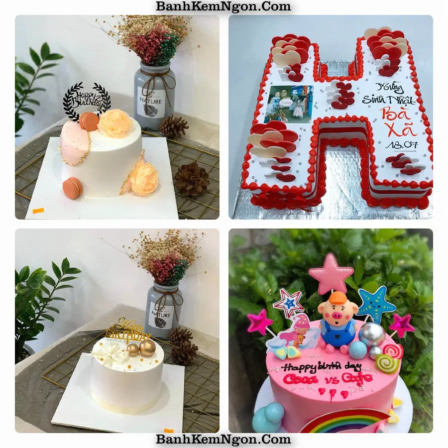Bánh kem cho dịp mừng tại Phường Hai Bà Trưng