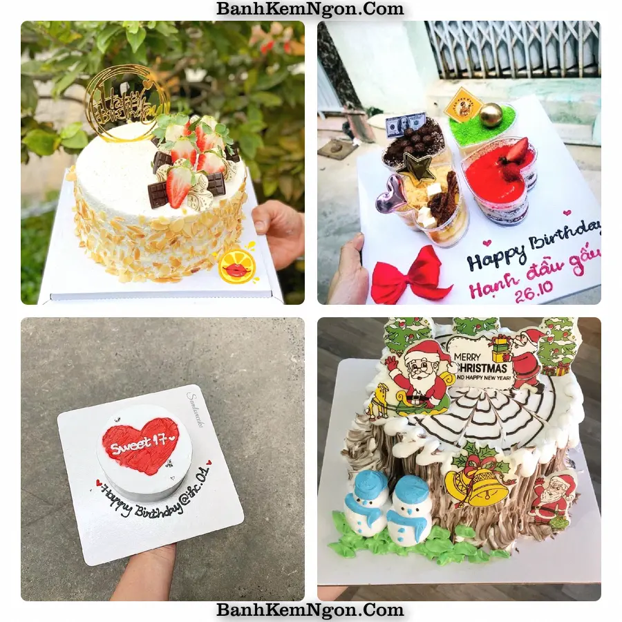 Bánh kem cho dịp mừng tại Phường Liêm Tuyền - Tỉnh Ninh Bình