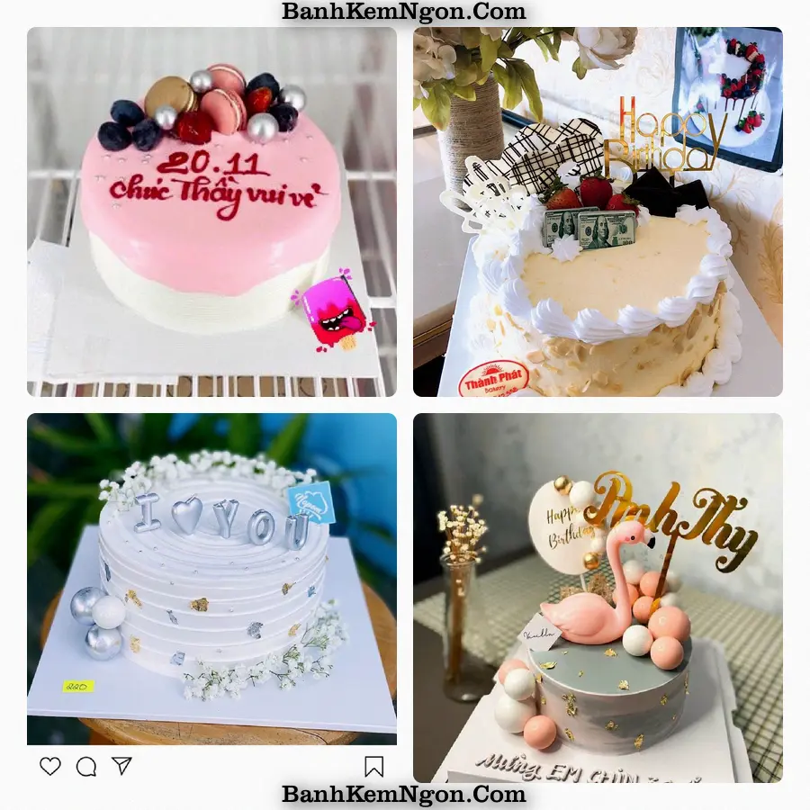 Bánh kem cho dịp mừng tại Phường Linh Xuân