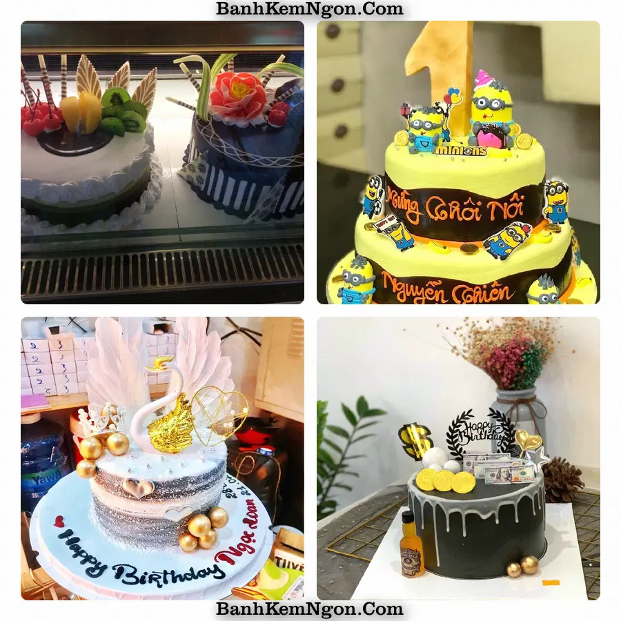 Bánh kem cho dịp mừng tại Phường Ô Chợ Dừa