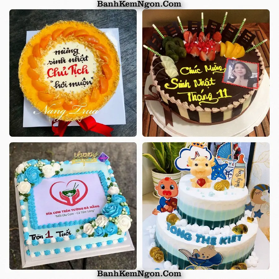 Gợi ý bánh kem cho buổi mừng tại Phường Phú Diễn - Thành phố Hà Nội