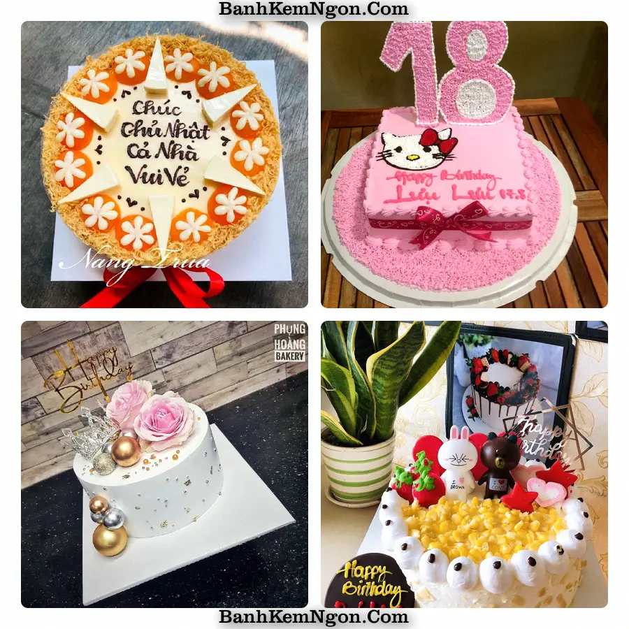 Gợi ý bánh kem cho buổi mừng tại Phường Phú Lương - Thành phố Hà Nội