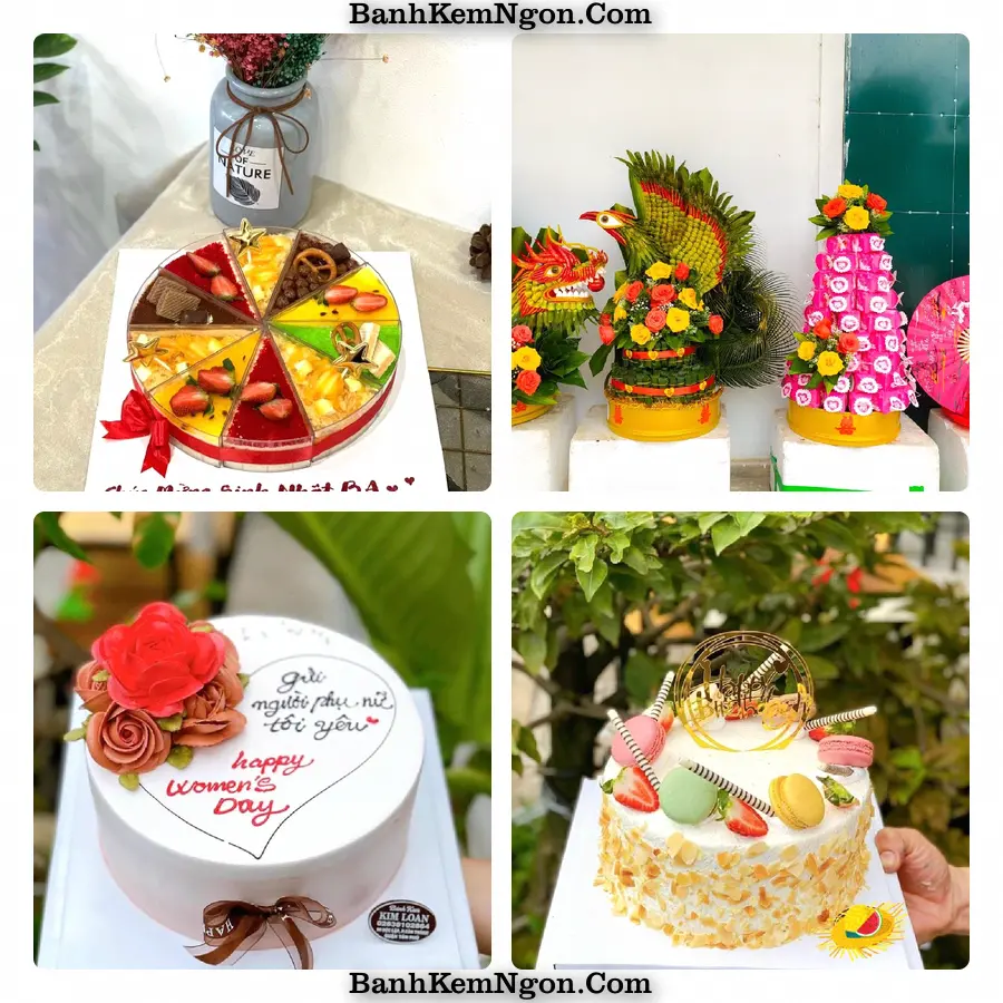Bánh kem cho dịp mừng tại Phường Quy Nhơn Đông - Tỉnh Gia Lai