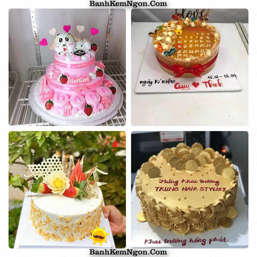 Gợi ý bánh kem cho buổi mừng tại Phường Sa Đéc - Tỉnh Đồng Tháp