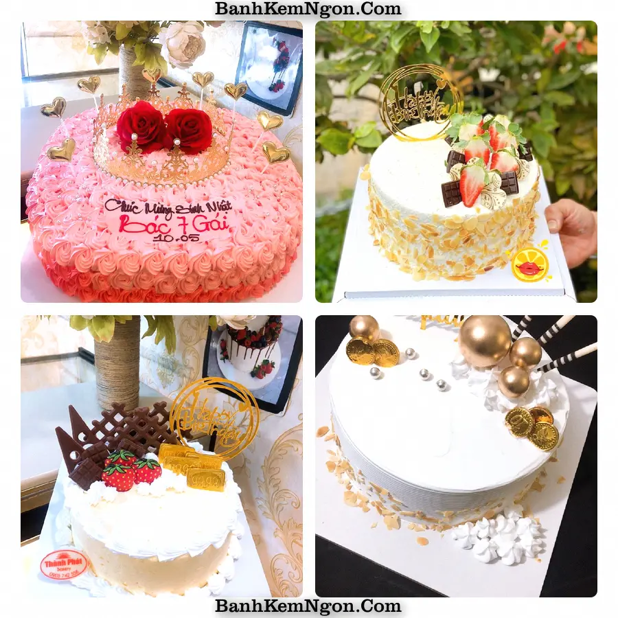 Bánh kem cho dịp mừng tại Phường Tân Hưng