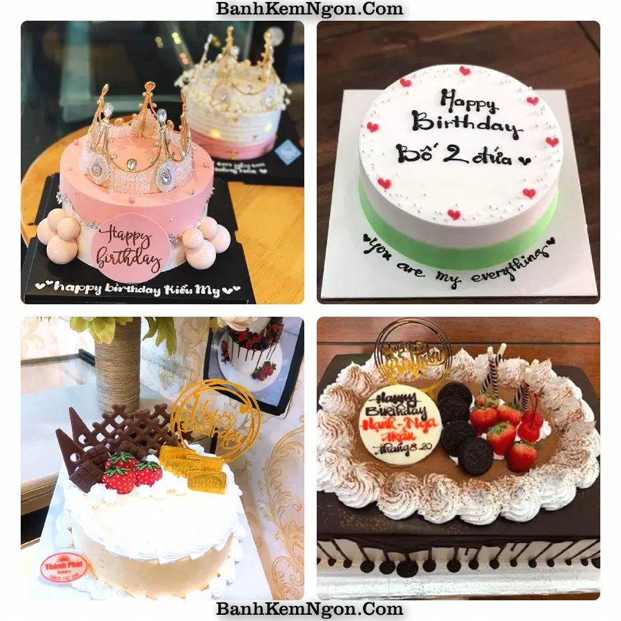Bánh kem cho dịp mừng tại Phường Thuận Giao