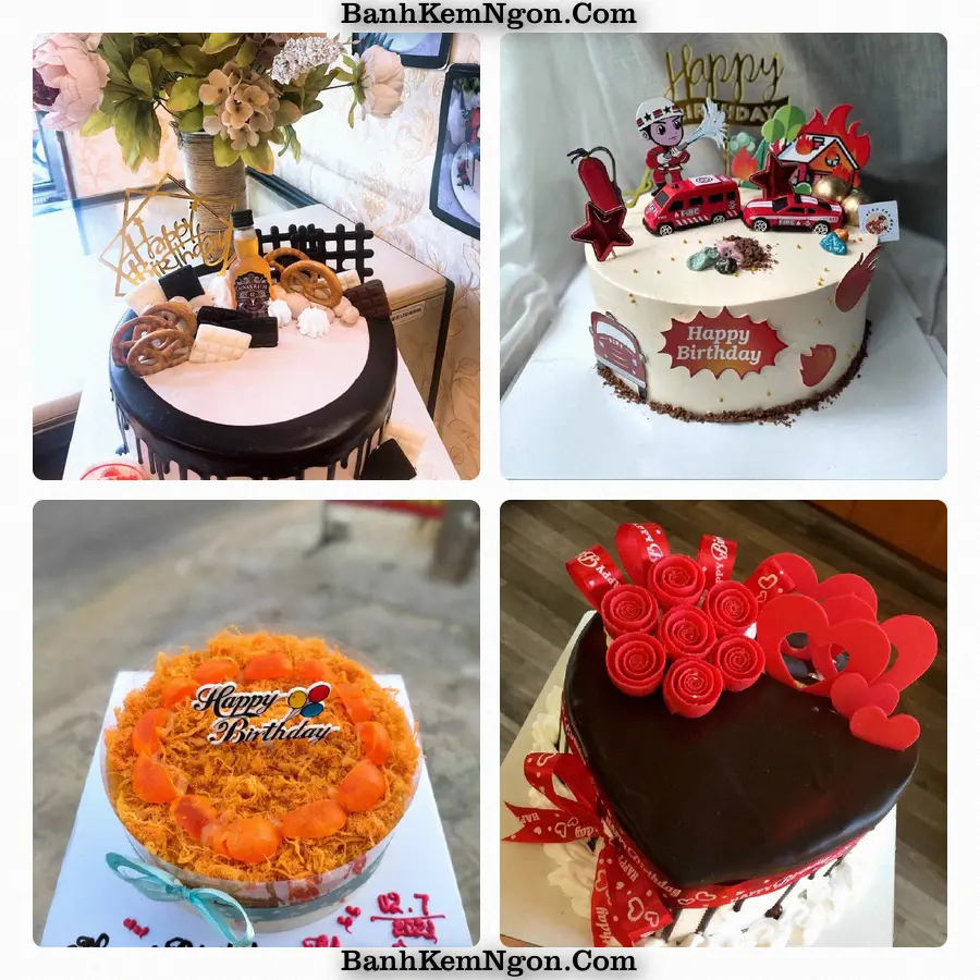 Bánh kem cho dịp mừng tại Phường Tương Mai