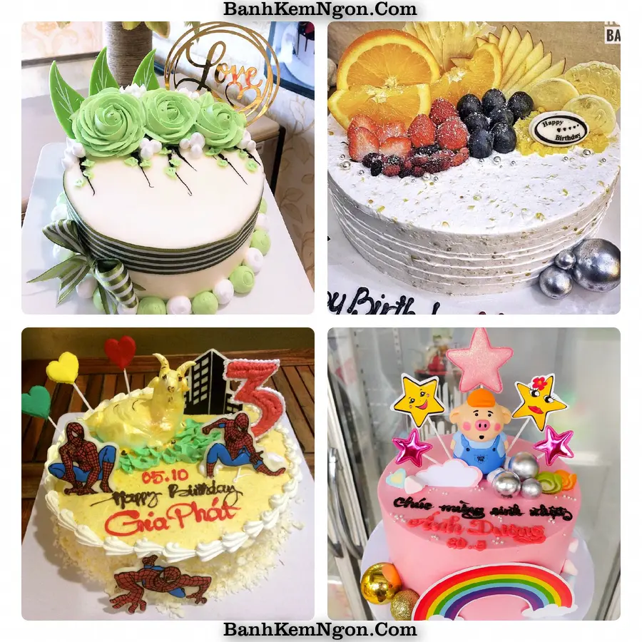 Tiệm bánh kem tại Thành phố Bắc Giang - Bắc Giang
