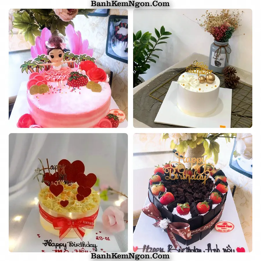 Bánh kem cho dịp mừng tại Thành phố Hà Tĩnh - Hà Tĩnh