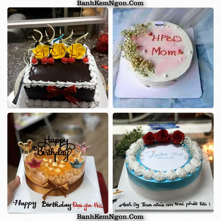 Bánh kem cho dịp mừng tại Thành phố Kon Tum - Kon Tum