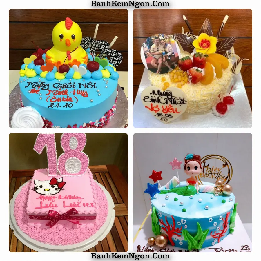 Bánh kem cho dịp mừng tại Thành phố Từ Sơn - Bắc Ninh