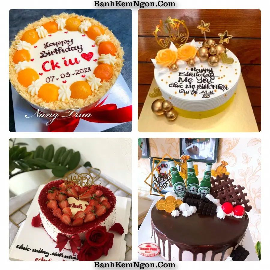 Bánh kem cho dịp mừng tại Thành phố Uông Bí - Quảng Ninh