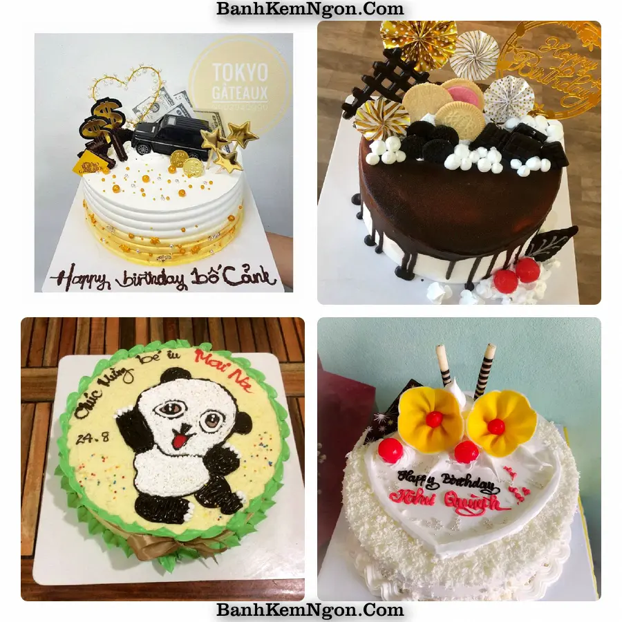 Mẫu bánh kem cho Cao Thượng, Huyện Tân Yên