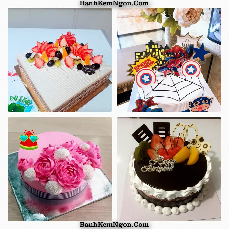 Mẫu bánh kem cho Phường An Khê, Tỉnh Gia Lai