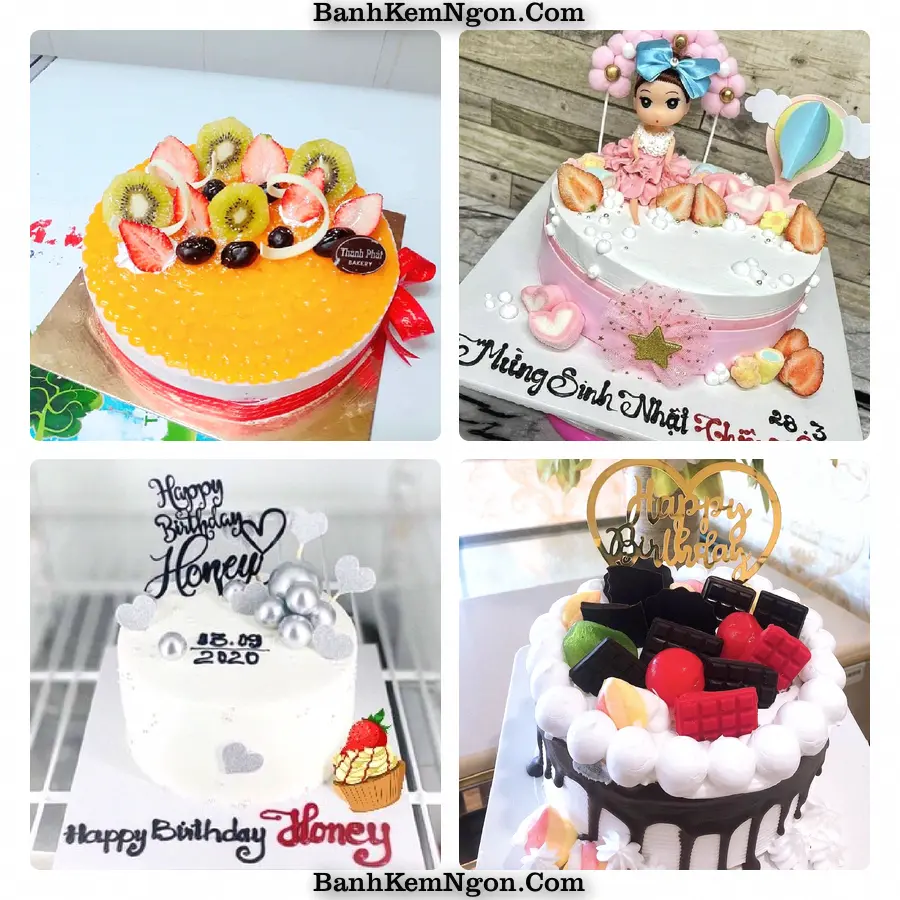 Mẫu bánh kem cho Phường An Nhơn Bắc, Tỉnh Gia Lai