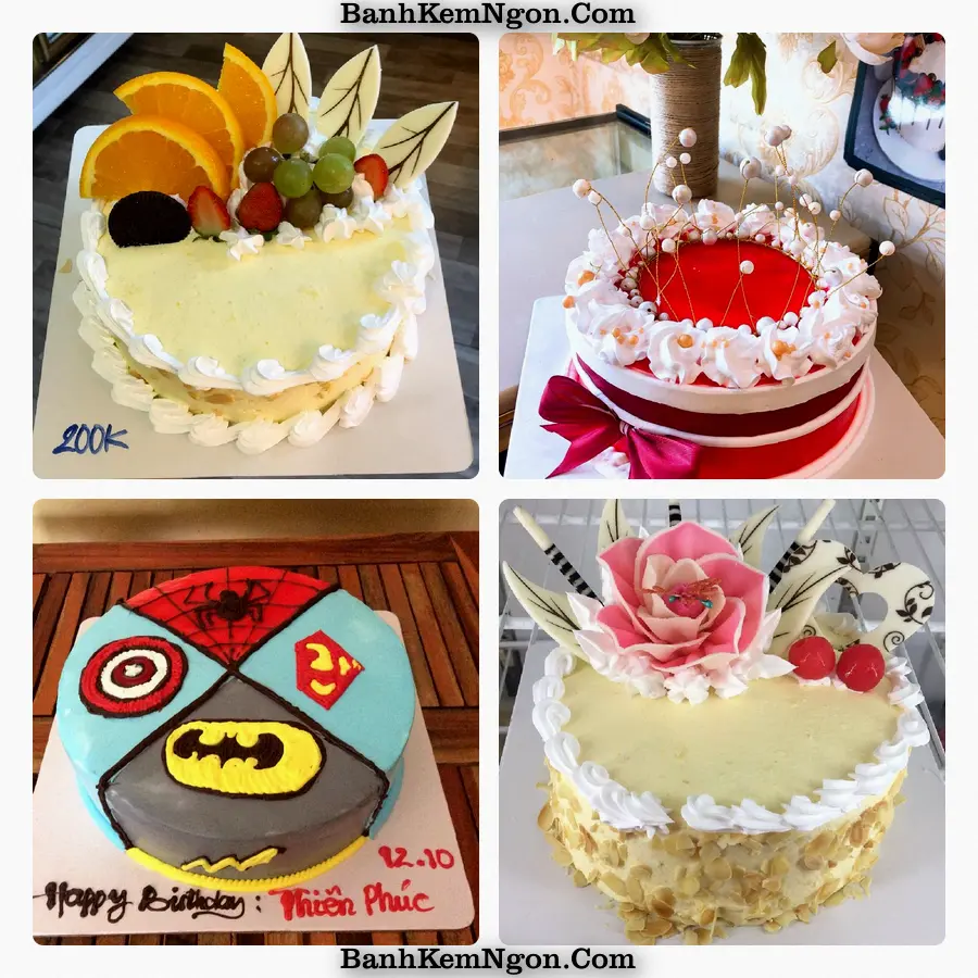 Mẫu bánh sinh nhật cho Phường Cam Linh, Tỉnh Khánh Hòa
