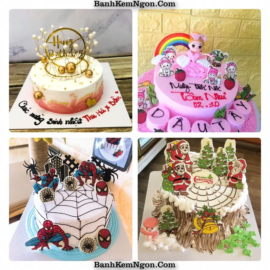 Mẫu bánh sinh nhật cho Phường Cam Ranh, Tỉnh Khánh Hòa