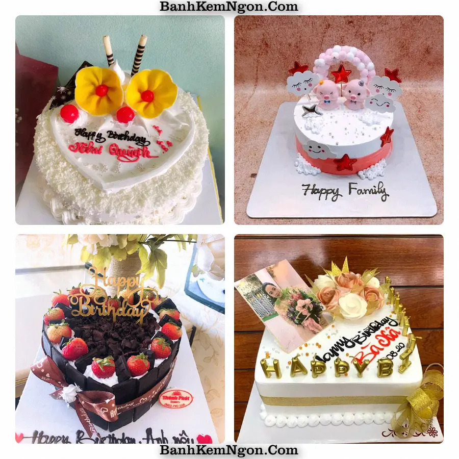 Mẫu bánh sinh nhật cho Phường Đồng Thuận, Tỉnh Quảng Trị