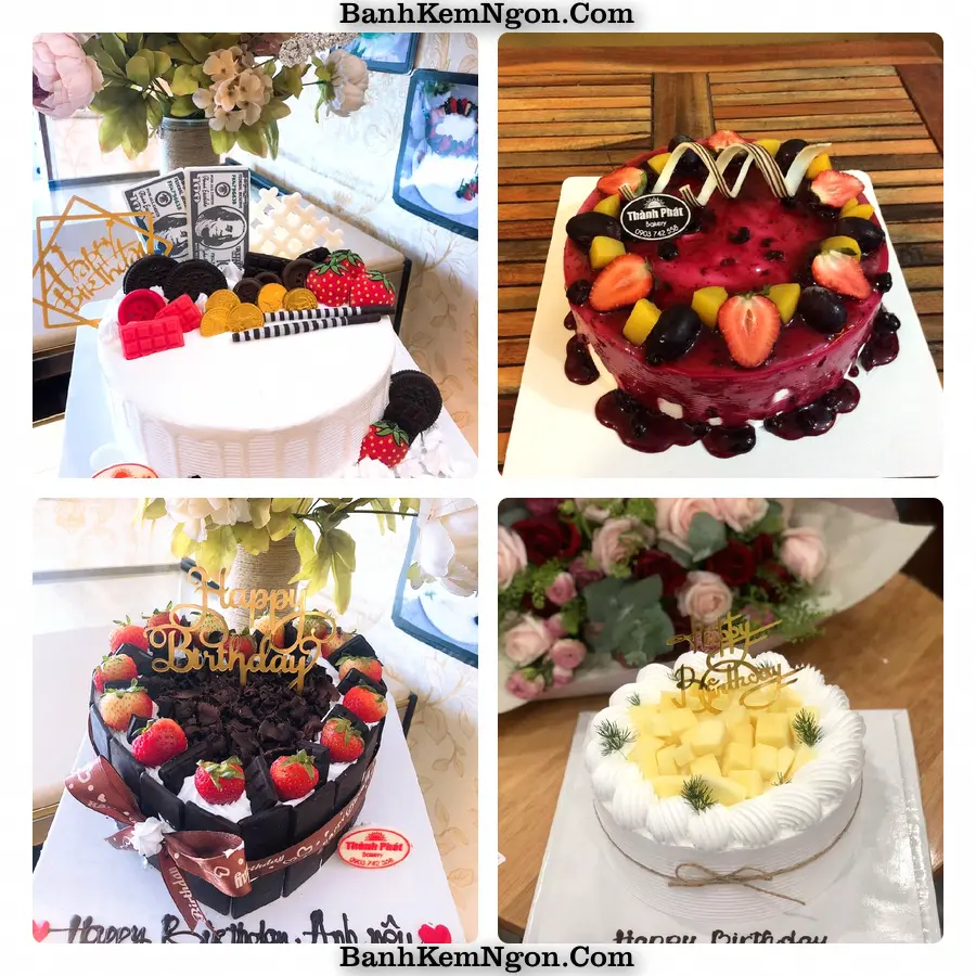 Mẫu bánh sinh nhật cho Phường Hương Trà, Thành phố Đà Nẵng