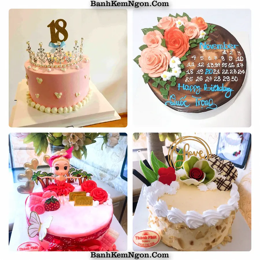 Mẫu bánh kem cho Phường Nhân Hòa, Tỉnh Bắc Ninh
