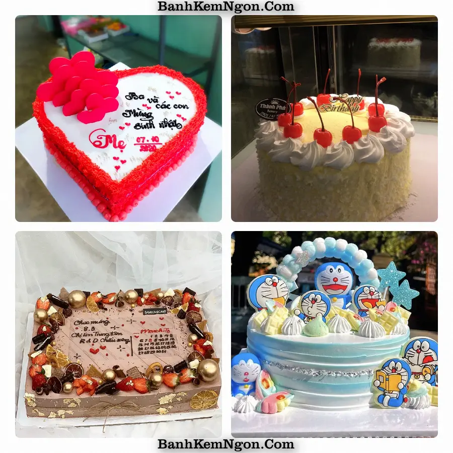 Mẫu bánh sinh nhật cho Phường Quế Võ, Tỉnh Bắc Ninh