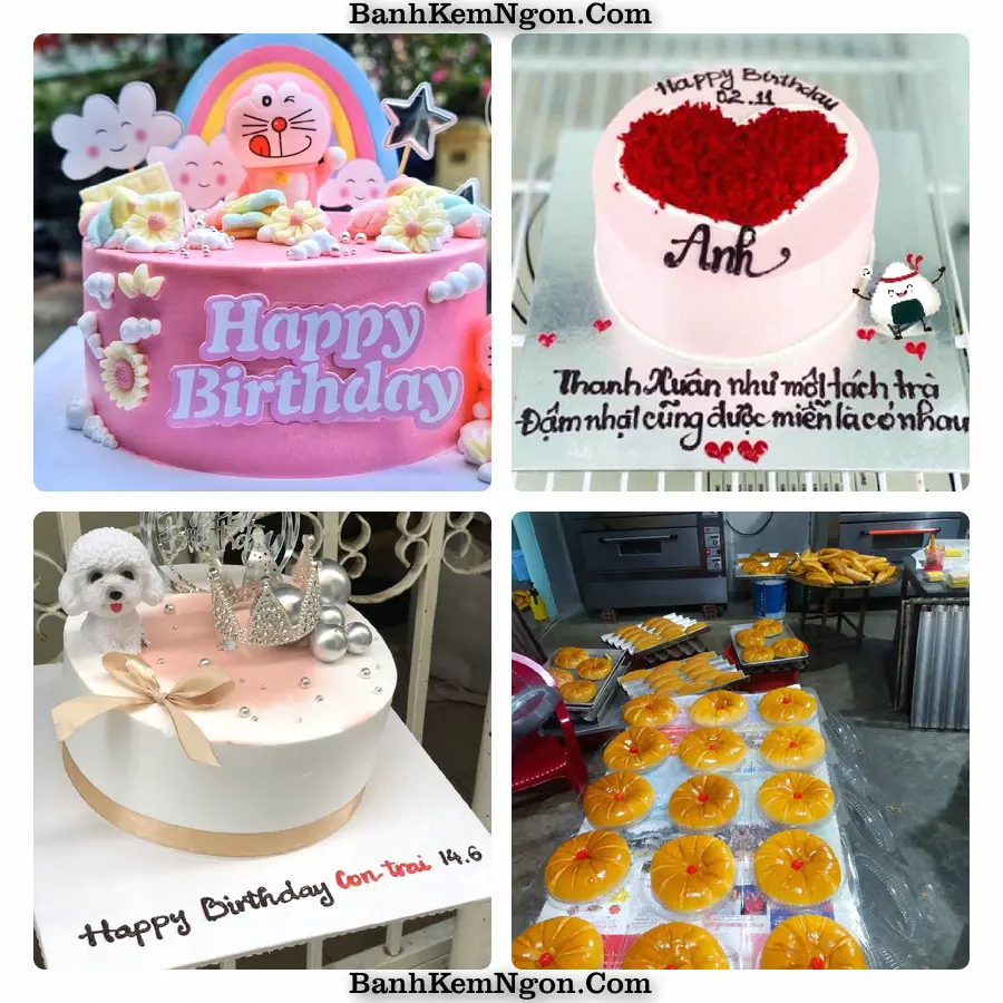 Mẫu bánh kem cho Phường Trà Câu, Tỉnh Quảng Ngãi