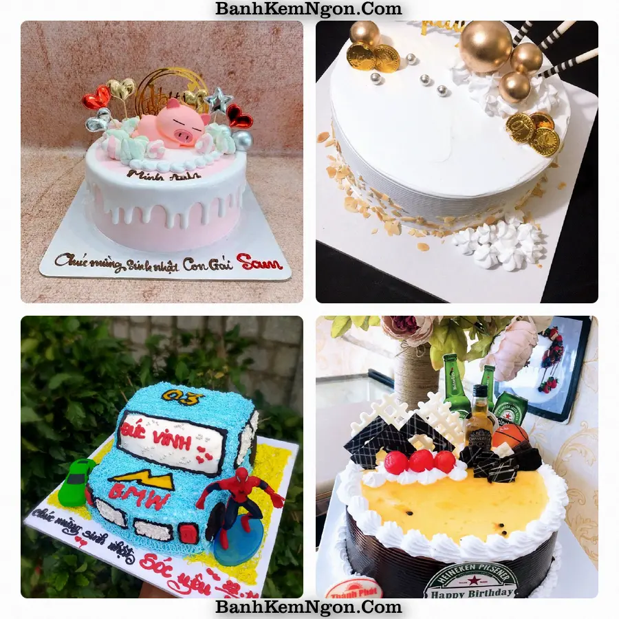 Mẫu bánh sinh nhật cho Phường Trần Phú, Tỉnh Hà Tĩnh
