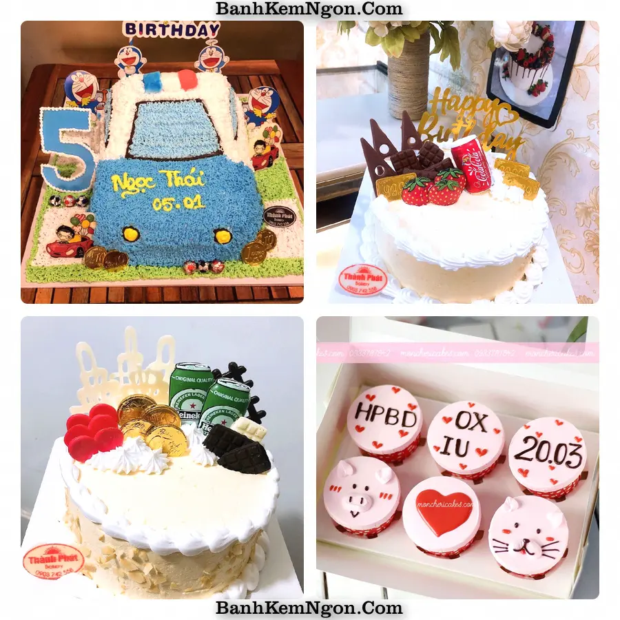 Mẫu bánh kem cho Xã Bình An, Tỉnh An Giang