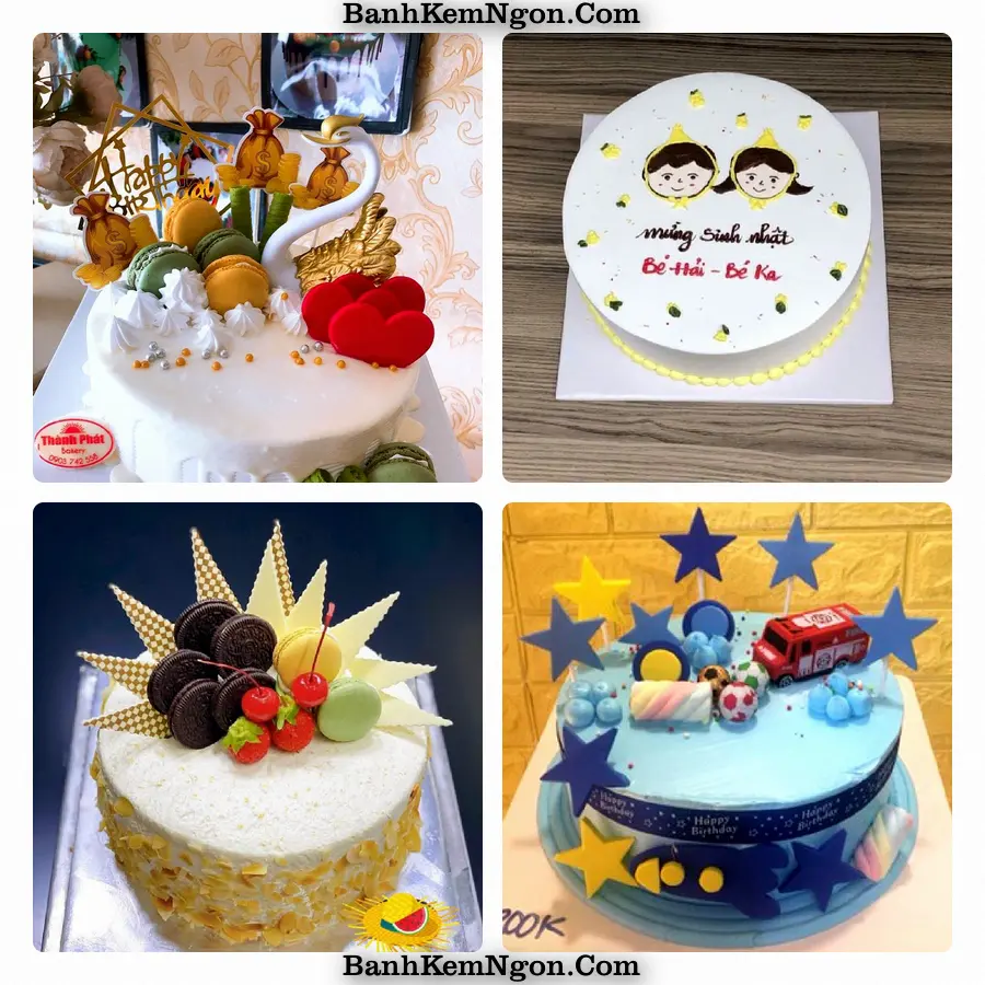 Mẫu bánh sinh nhật cho Xã Cần Đước, Tỉnh Tây Ninh
