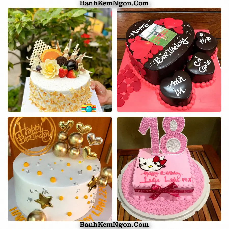 Mẫu bánh sinh nhật cho Xã Giao Thuỷ, Tỉnh Ninh Bình