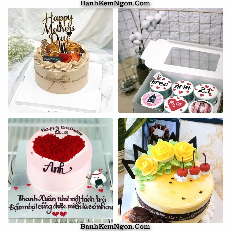 Mẫu bánh sinh nhật cho Xã Khoái Châu, Tỉnh Hưng Yên