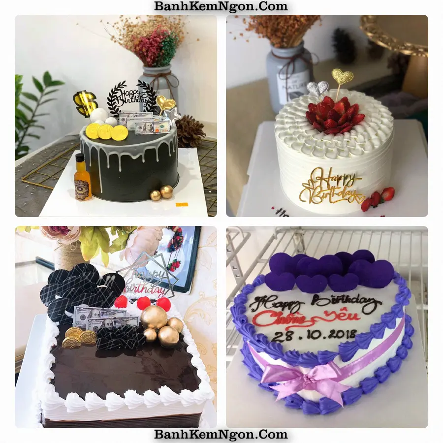 Mẫu bánh kem cho Xã Liên Bão, Tỉnh Bắc Ninh